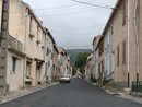 Rue de Villesque-des-Corbires, restauration des faades : choix des matriaux et des couleurs