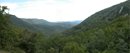 Point de vue sur les Corbires vers la valle de l'Orbieu depuis le col de la Louvire