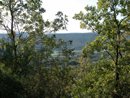 Point de vue sur la plaine du Val de Dagne  dgager depuis la route RD 110