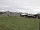 Hangar agricole ; ici vers le hameau du Pape prs de Chalabre
