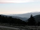 Panorama sur les Pyrnes depuis le col de Jau : les diffrents horizons montagneux