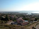 Urbanisation sur les coteaux des Corbires vers Narbonne ; ici lotissement  Rochegrise