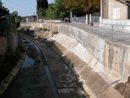 Canalisation dévalorisante du ruisseau Neuf à Aigues-Vives