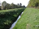La Rigole d'Aigues-Vives, un élément du système de drainage et d'irrigation de la plaine agricole de l'étang asséché de Marseillette