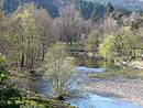 Les bords du Luech  Chamborigaud.