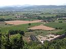 La plaine agricole, dtail vu depuis Montagnac.