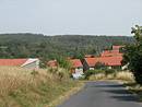 Les toits du hameau de Verrires