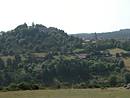 Chambon-le-Chteau et sa butte ; ici du ct nord non habit