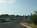 L'entre nord dans Marvejols par la RN 9