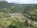 Trves, au fond de la valle du Trvezel, entre Causse Noir et Causse Bgon. (Gard)