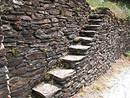 Muret de schiste  Racoules