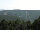 Les pentes de la station de ski de Prat Peyrot