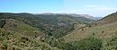 La valle du Luech, cadre par le Mont Lozre, vue depuis les environs du col de la Croix Berthel