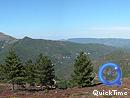  360 Les Cvennes perues depuis le col de Banette (est du Bougs) : vue sur le mont Lozre, la montagne du Bougs, la valle du Luech, la valle du Gardon d'Als et ses affluents