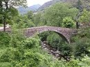 Pont sur le Gardon de Saint-Jean  l'aval de Bassurels