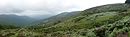 Vue dominante depuis le Fontmort sur la valle du Trabassac et de la Devze, affluents du Gardon de Sainte-Croix