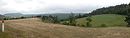 Vue sur les environs de Barre-des-Cvennes :  gauche la Can de Barre, au centre le Causset et l'ensemble du plateau