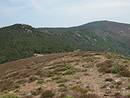 La crte vers le col du Sapet