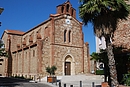 Place de l'glise rcemment restaure  Saint-Nazaire