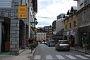 La rue principale de Font-Romeu