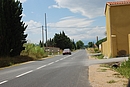 Urbanisation linaire le long de la RD 916 entre Le Soler et Sant-Fliu-d'Avall
