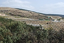 Dcharge sur un ancien site de carrire, aujourd'hui ferme ; Col de la Donna entre Calce et Pzilla-de-Rivire