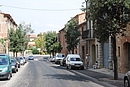 Rue plante de chnes verts  Baixas : le boulevard de la Rpublique