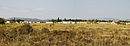 Les ruines de l'ancien camp d'internement