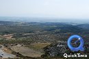  Panorama sur la plaine d'Opoul et le littoral depuis la forteresse de Salveterra